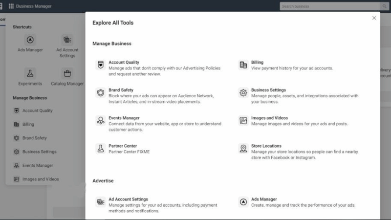 Setting up an ad account for beginners